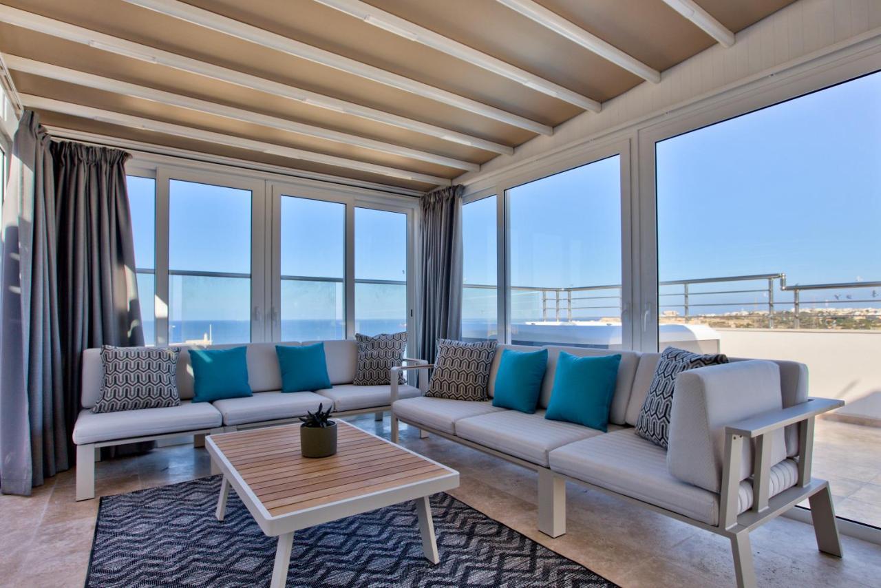 Valletta Luxury 4-Bedroom Duplex With Stunning Sea Views Private Terrace And Jacuzzi Eksteriør bilde